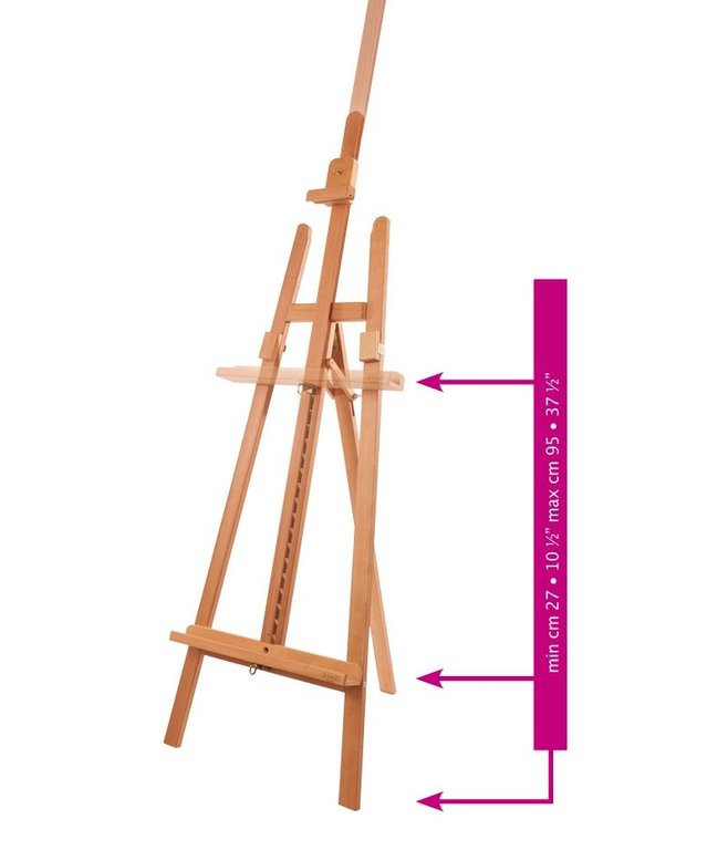 Mabef Mabef Studio Lyre Easel M13