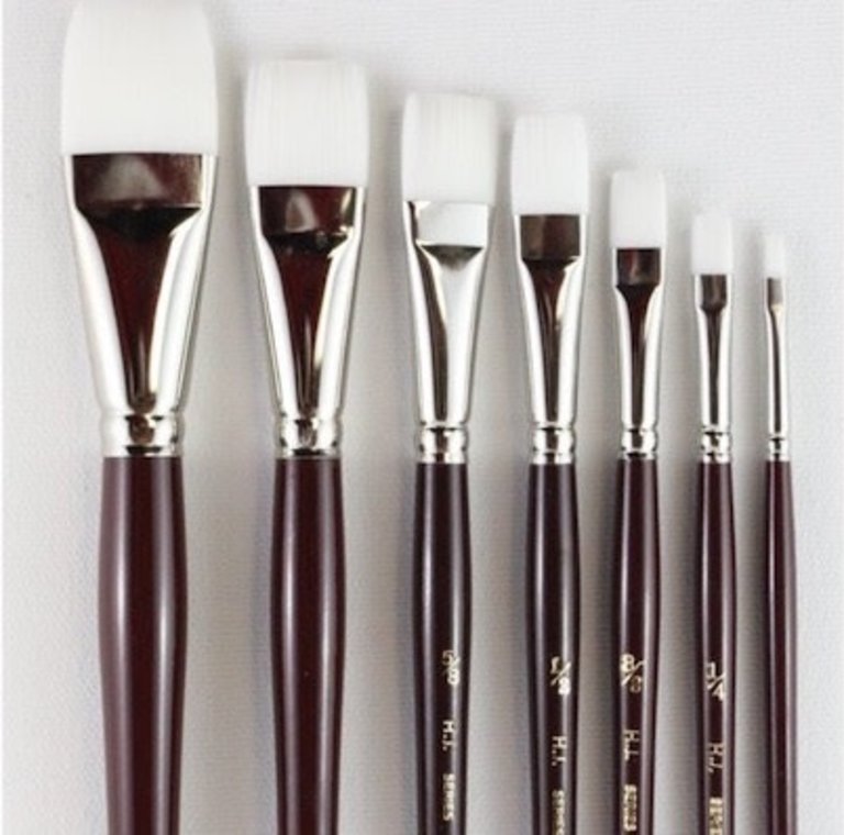Heinz Jordan White Taklon 950 Bright Wash Brush