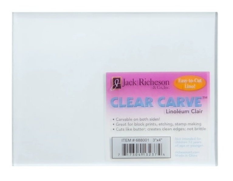 Jack Richeson & Co., Inc Clear Carve Linoleum - Rectangular