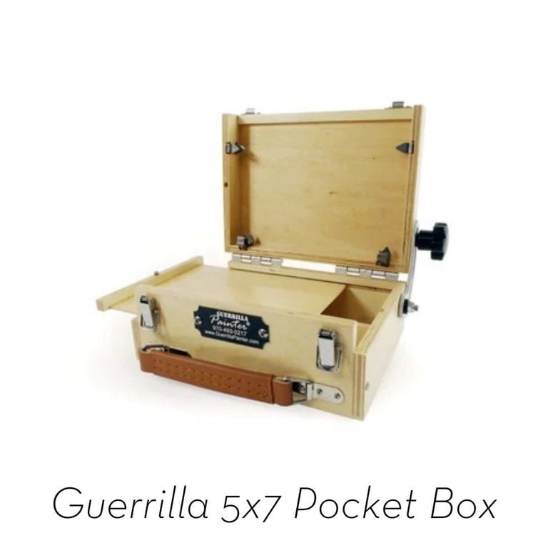 Guerrilla Painter Guerrilla Pochade Box 5x7 Pocket Box V2.0