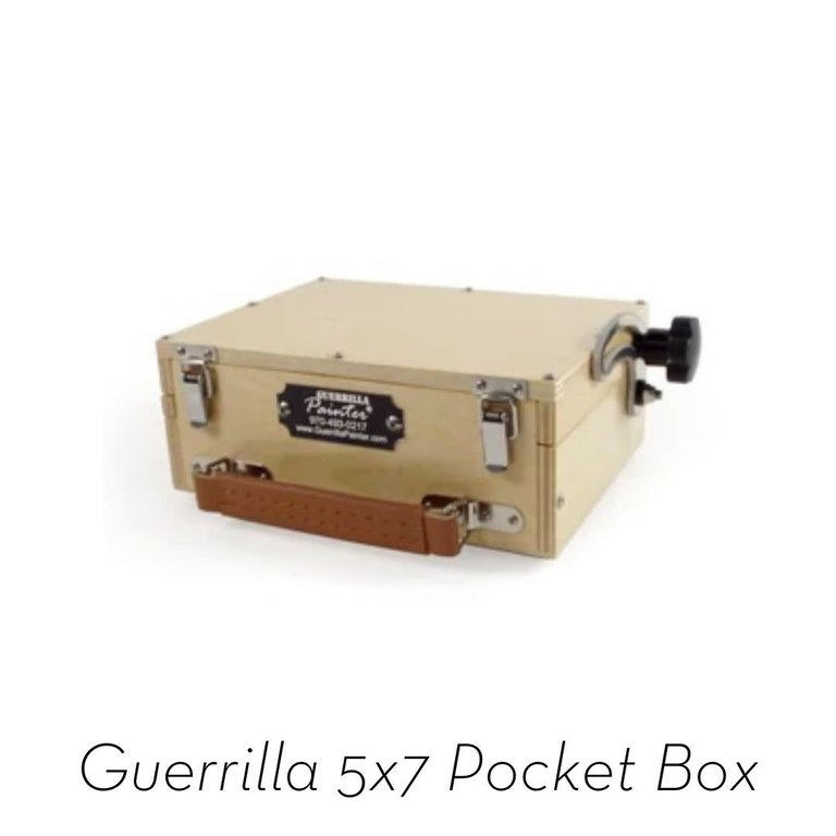 Guerrilla Painter Guerrilla Pochade Box 5x7 Pocket Box V2.0