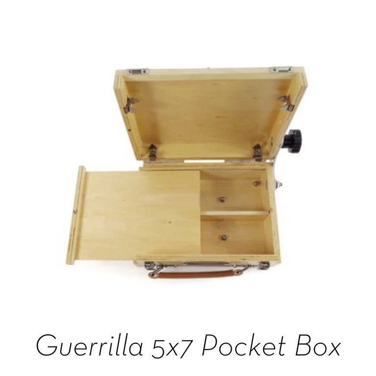 Guerrilla Painter Guerrilla Pochade Box 5x7 Pocket Box V2.0