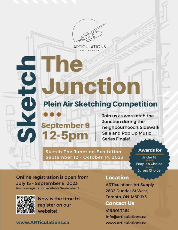 ARTiculations Sketch The Junction Competition | Sept 9, 2023