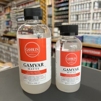 Gamblin Gamvar Pict Varnish Satin, Clear, 4.2oz 