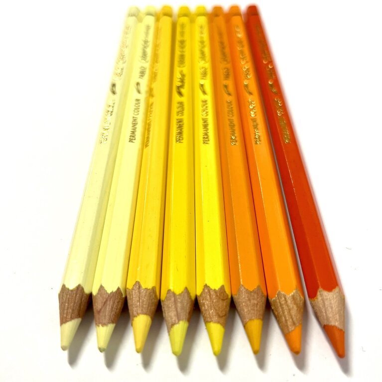 Caran d'Ache Yellow - Orange Pablo Pencil Singles