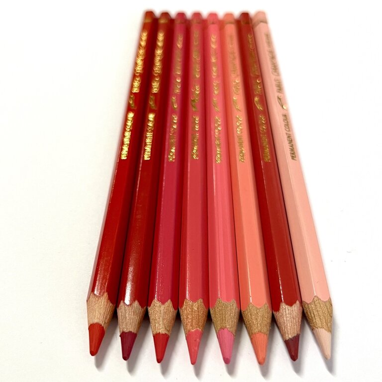 Caran d'Ache Red - Pink Caran d'Ache Pablo Pencil Singles
