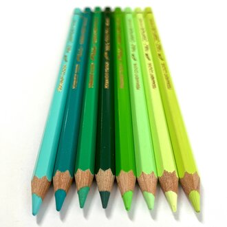 Caran d'Ache Green - Turquoise Caran d'Ache Pablo Pencil Singles