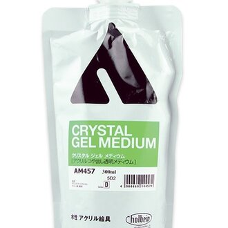 HK Holbein Artist Materials Holbein Crystal Gel Medium - 300ml HK Holbein Artist Materials Holbein Crystal Gel Medium - 300ml