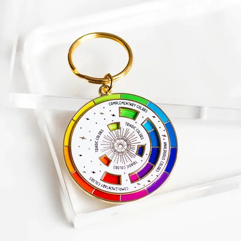 Gray Muse Gray Muse Original Colour Wheel Interactive Spinner Keychain