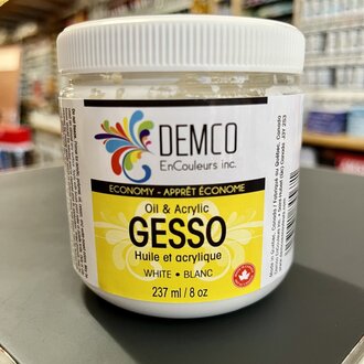 Demco Demco Economy Gesso 237ml/8oz Demco Demco Economy Gesso 237ml/8oz