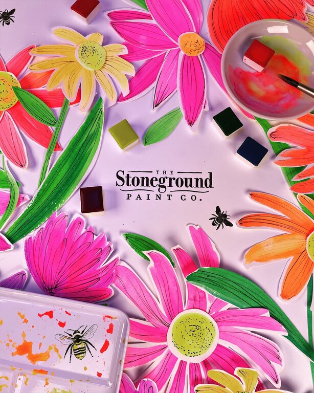 Stoneground Stoneground Gouache Palette 6 Colour