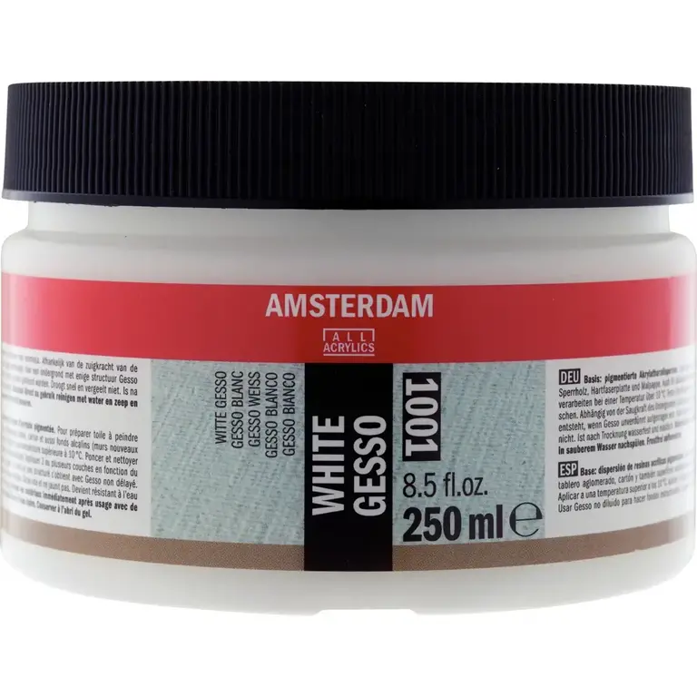 Amsterdam Acrylic Colour Amsterdam White Gesso 250 ml