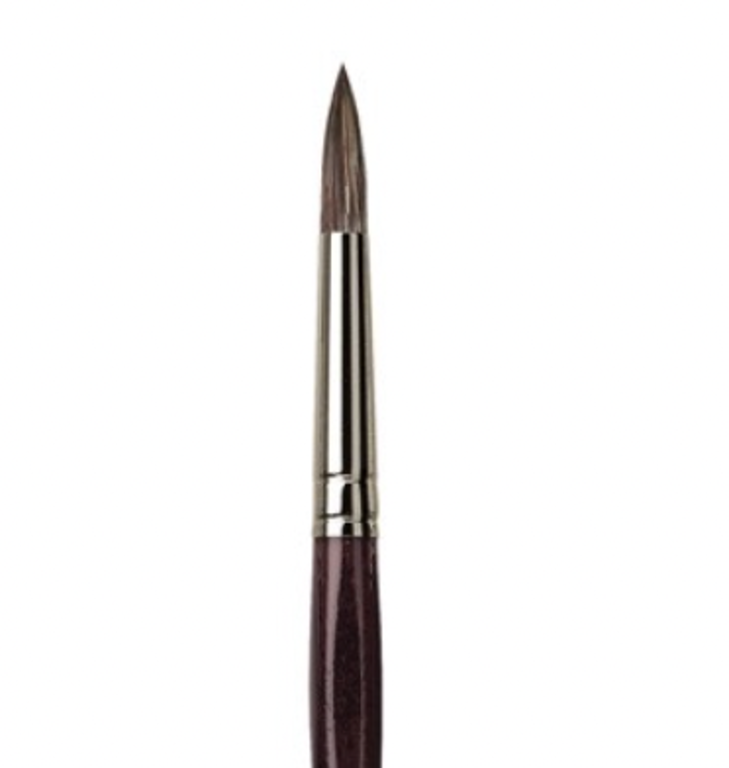 da Vinci Brushes Grigio - Better than Synthetic Mongoose - Round - Series 7795
