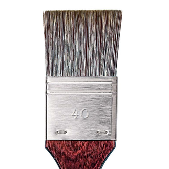 da Vinci Brushes Grigio - Better than Synthetic Mongoose - Mottler 1.5" - Series 5096