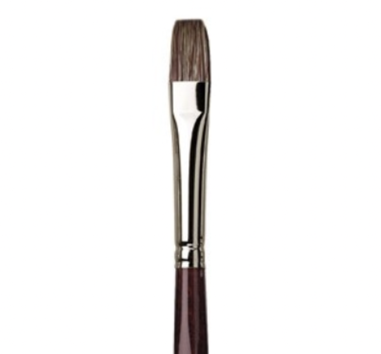 da Vinci Brushes Grigio - Better than Synthetic Mongoose - Flat - Series 7195