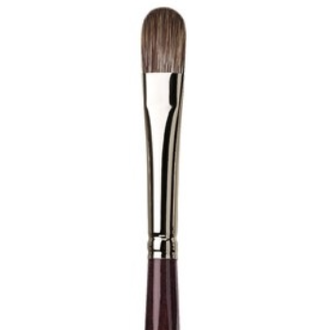 da Vinci Brushes Grigio - Better than Synthetic Mongoose - Filbert - Series 7495