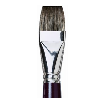 da Vinci Brushes Black Sable (Fitch) Oil Bright - Series 1840