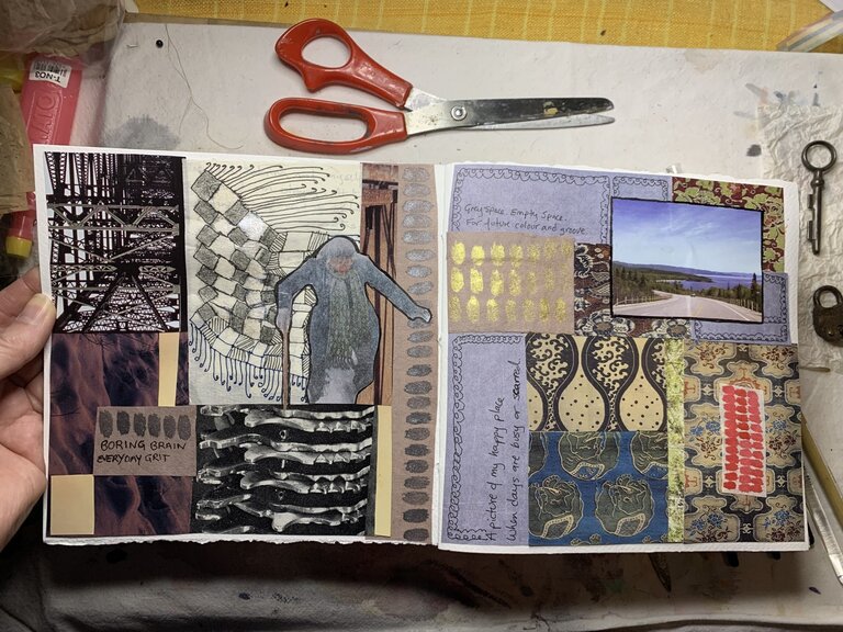 ARTiculations Mixed Media Art Journaling (6wk) October 23 - November 27, 10:30 am - 12:30 pm