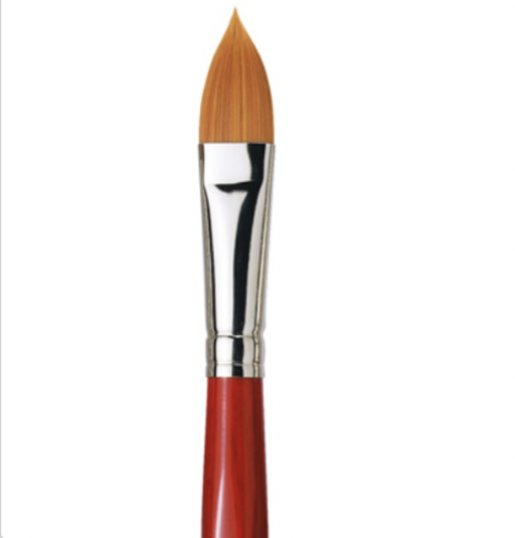 da Vinci Brushes COSMOTOP-SPIN Onion Tip - Oval Watercolor Wash - Series 5584