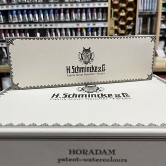 Schmincke Horadam Aquarell Retro Metal Tin 12 x 1/2 pans