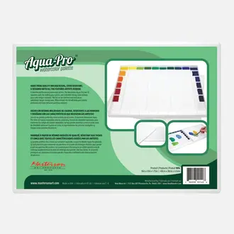 Masterson Art Products Masterson Aqua Pro Watercolour Palette