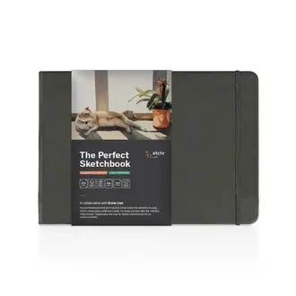 Etchr Lab Etchr Lab Perfect Sketchbook Cold Press 300gsm - A4 Landscape