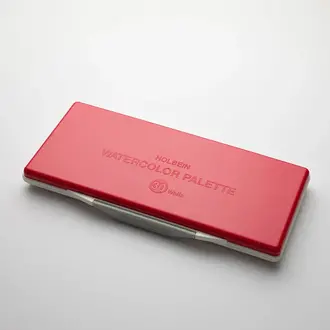 HK Holbein Artist Materials Holbein Watercolour Palette with Removeable Pans