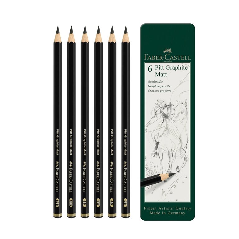 Faber-Castell Faber-Castell Pitt Graphite Matt Pencil Set
