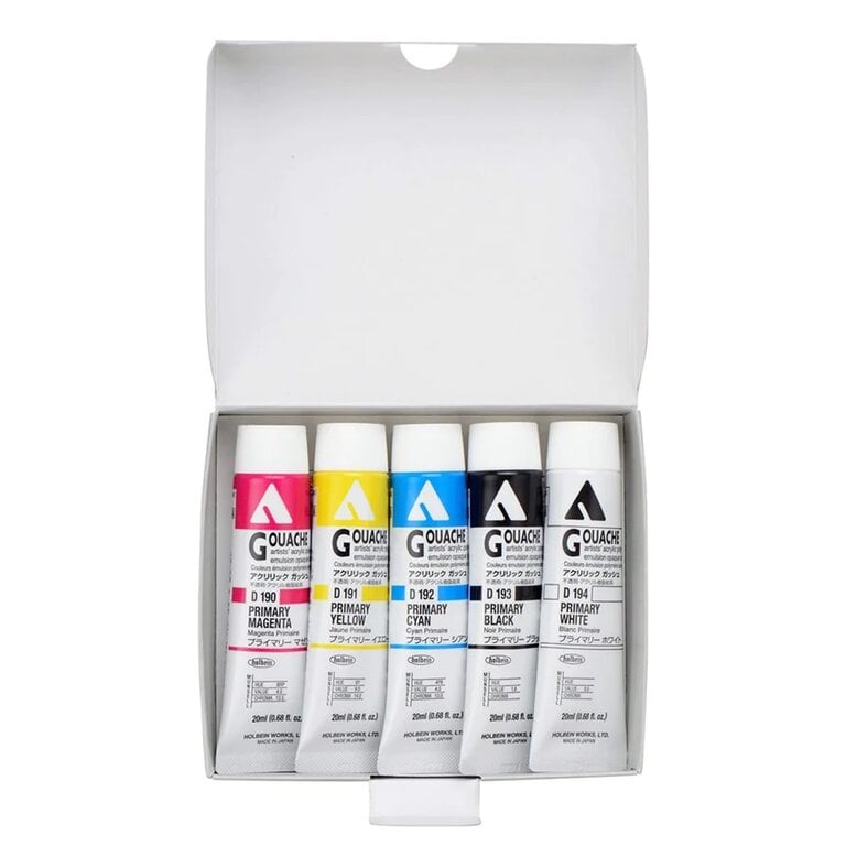 HK Holbein Artist Materials Holbein Acrylic Gouache Sets