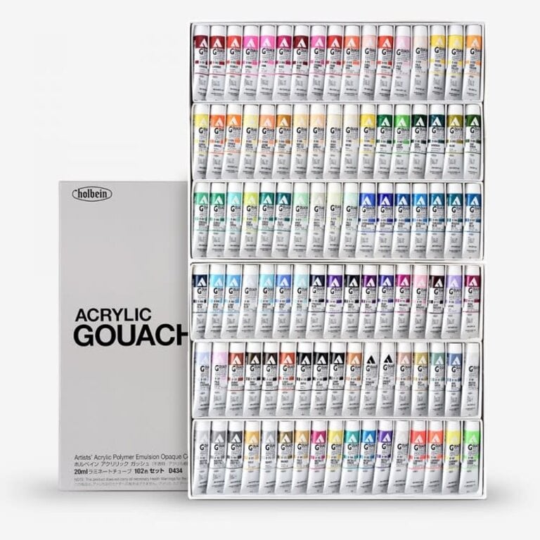 HK Holbein Artist Materials Holbein Acrylic Gouache Sets