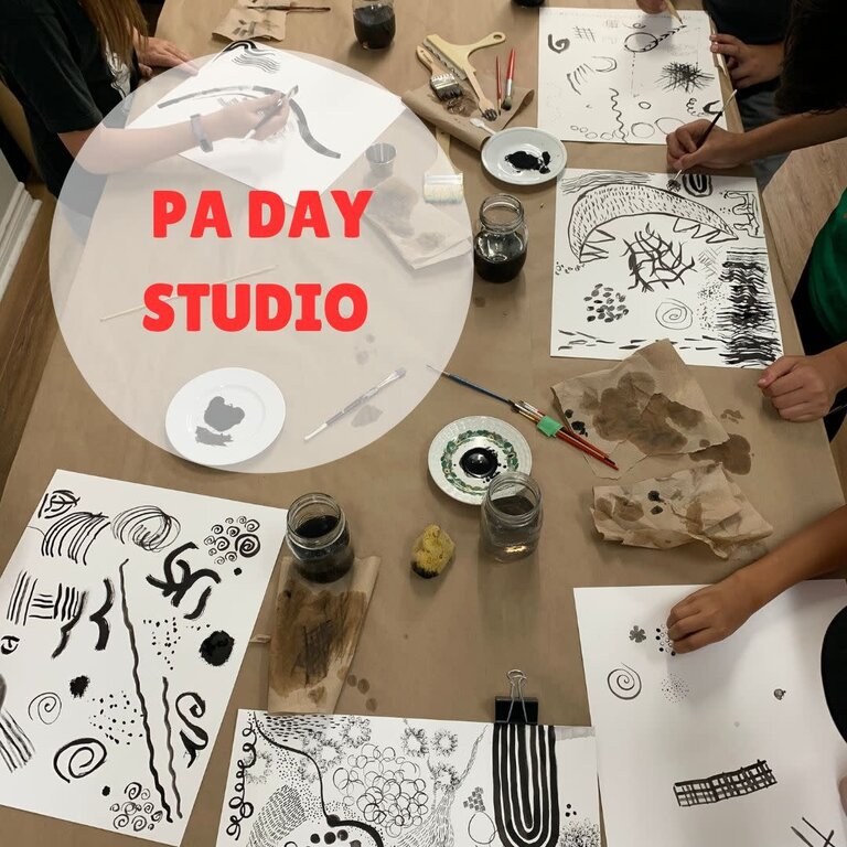 ARTiculations 24/25 PA Day Studio 9am-4pm (8-13yrs)