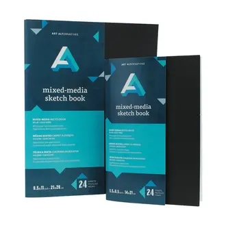 Art Alternatives Mixed Media Sketchbook - Black