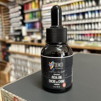 Demco Demco India Ink Black - 60ml Demco Demco India Ink Black - 60ml