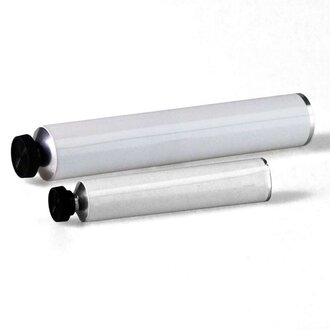 Natural Pigments Empty Aluminum Paint Tube, Lacquered