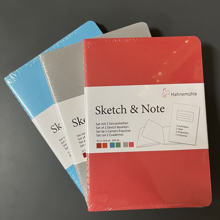 Hahnemuhle Sketch & Note Booklets A6