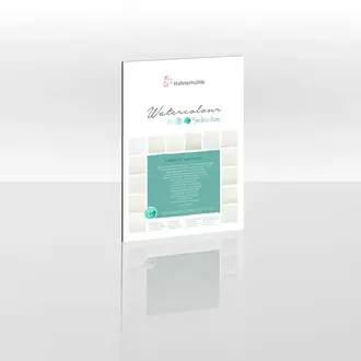 Hahnemuhle Watercolour Selection Pad 6.69 x 9.44 in - 14 different papers