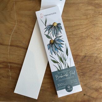 Hahnemuhle Bookmark Pad Watercolour 100% Cotton 300gsm Hahnemuhle Bookmark Pad Watercolour 100% Cotton 300gsm