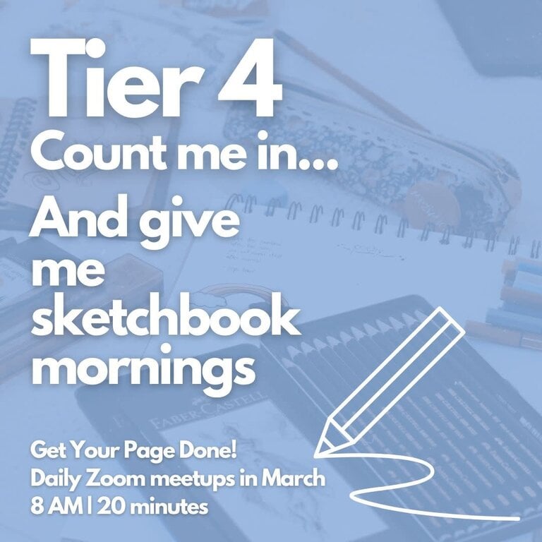 ARTiculations 2026 Fill'er Up Sketchbook Challenge