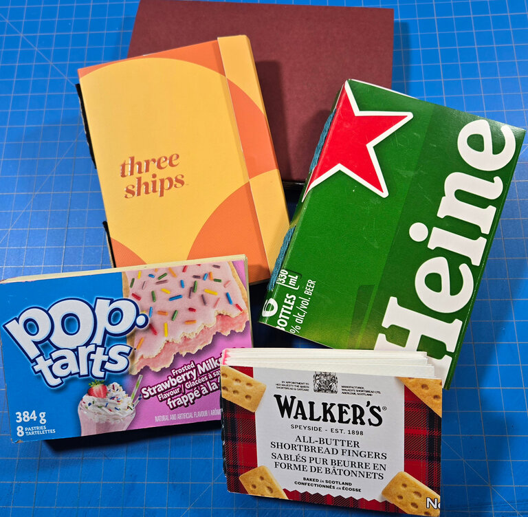 Long Stitch Bookbinding with Recycled Covers | June 8 10:30am - 3:30pm