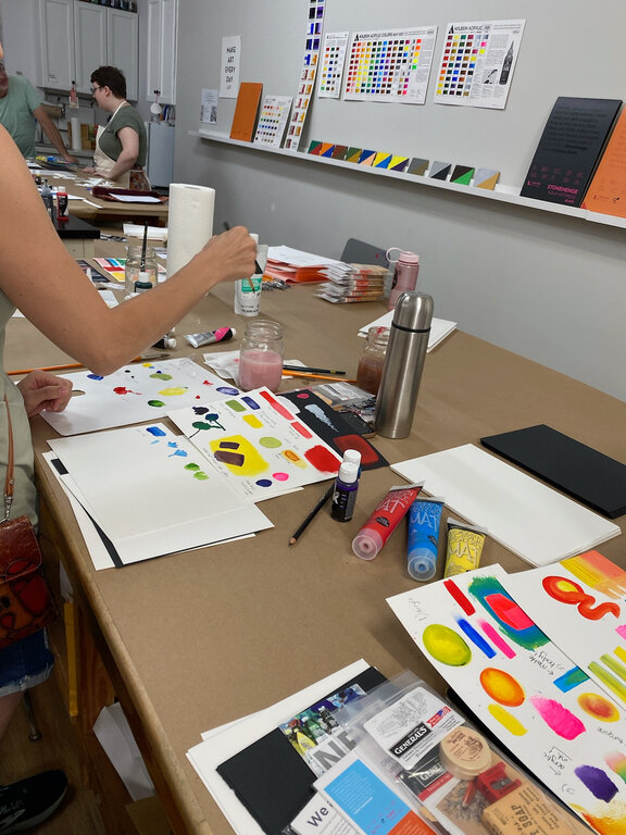 Workshop / Demo Holbein, Legion Paper, and General Pencil Materials Acrylic Family Workshop (IN STUDIO) | Saturday September 27, 2025