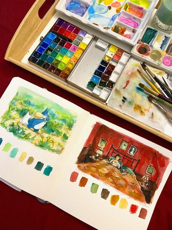 Watch & Swatch Paint Night!