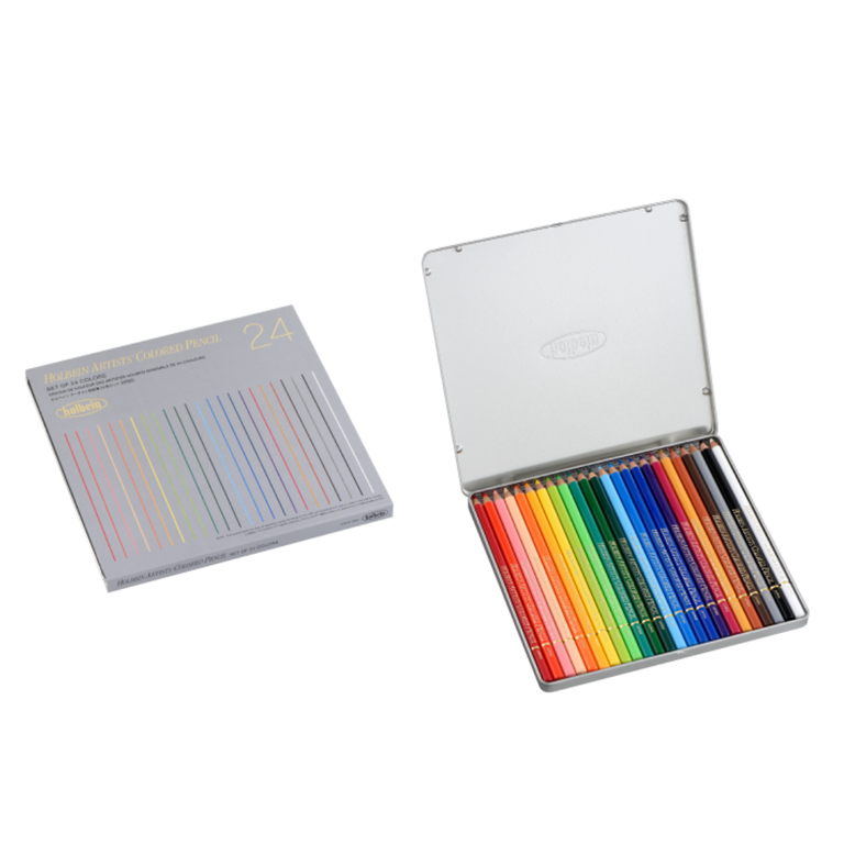 HK Holbein Artist Materials Holbein Artists Colour Pencil - Set of 24