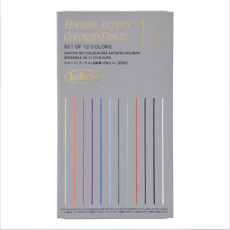 HK Holbein Artist Materials Holbein Artists Colour Pencils 12 - Basic Tone Set HK Holbein Artist Materials Holbein Artists Colour Pencils 12 - Basic Tone Set