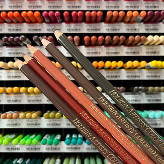 HK Holbein Artist Materials Earth Tone - Holbein Artists Colour Pencils Singles HK Holbein Artist Materials Earth Tone - Holbein Artists Colour Pencils Singles
