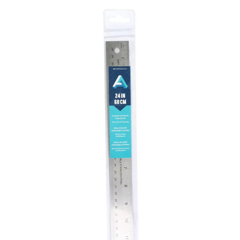 Art Alternatives Stainless Steel Flexible Ruler - 24"