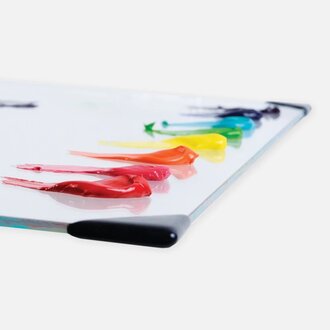 New Wave Posh Clear Glass Palette