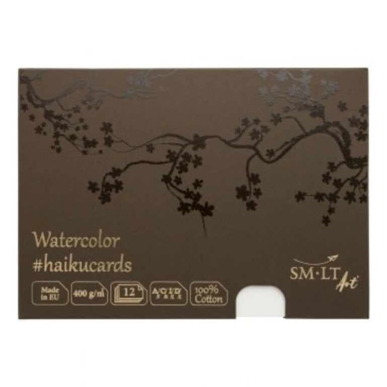 SM-LT SM-LT Haiku Watercolour Cards 400 gsm - 148 mm x 210 mm