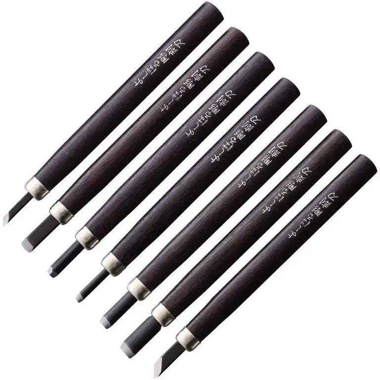 Yoshiharu Mokuhanga Knife Set - HP Series