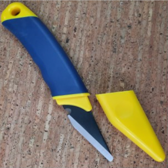 Yoshiharu RB1 Sharpening Knife (Rubber Grip) - Right Hand