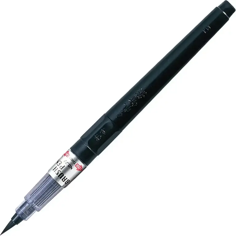 Kuretake Zig Cartoonist Brush Pen No. 22 Medium - Black